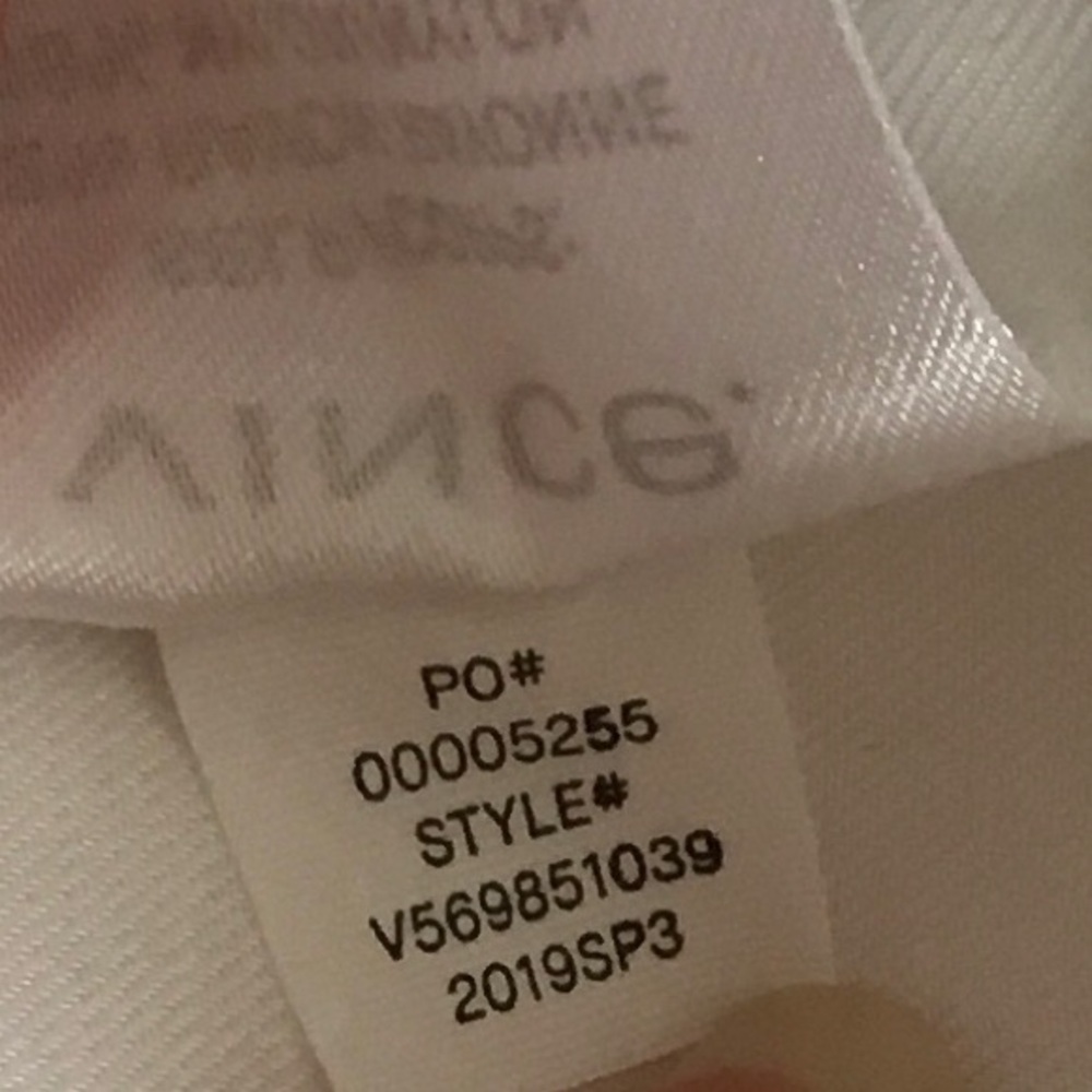 Vince White Rolled Sleeve Striped Midi Shirtdress XS - Picture 11 of 11